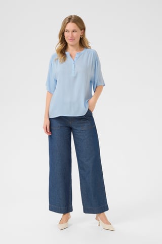 Blouse with short sleeve Casual fit Windsurfer