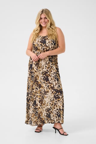 Jurk A-shape Leopard Print