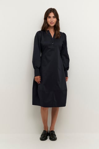 Dress Feminine Silhouette Blue Iris