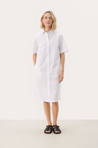 Dress Boxy fit Bright White