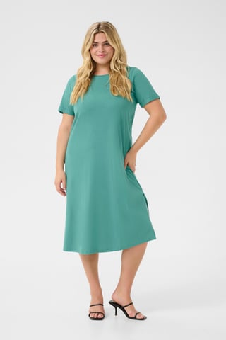Dress A-shape Teal