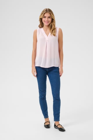 Sleeveless blouse Regular fit Lilac Snow