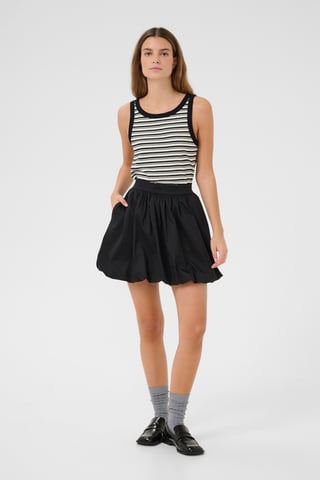 Jersey top Slim fit Ova black stripe