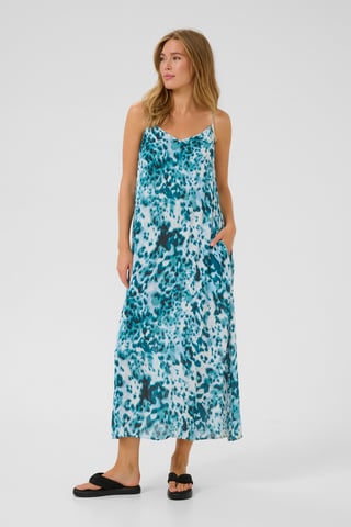 Dress Regular fit Teal Leopard Print