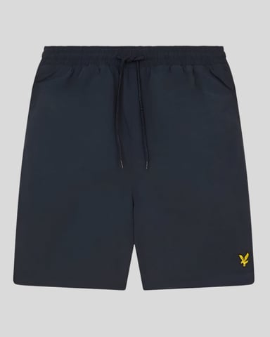 Lyle & Scott effen zwemshort - donkerblauw