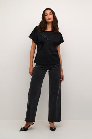 T-shirt Loose fit Black