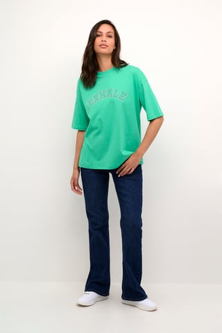 T-shirt Boxy fit Gumdrop green W. Statement