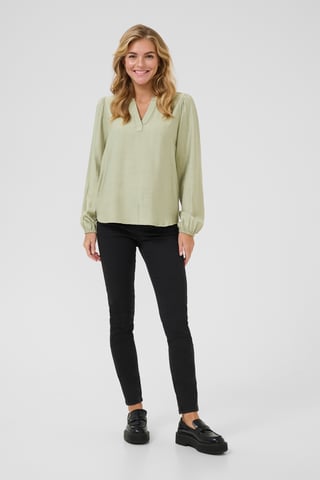 Blouse with long sleeve Regular fit Desert Sage CC