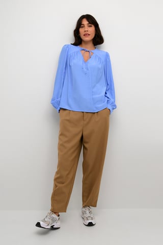 Blouse with long sleeve Regular fit Vista Blue