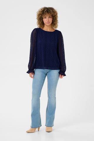 Blouse with long sleeve Regular fit Ocean Cavern