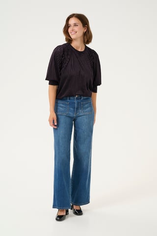 Blouse with long sleeve Loose fit Dawn Purple CC.