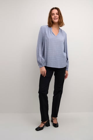Blouse with long sleeve A-shape Infinity C.