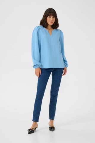 Blouse with long sleeve Regular fit Forever Blue CC