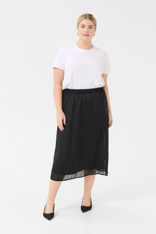 Skirt A-shape Black Deep