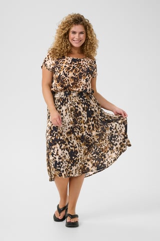 Rok A-shape Leopard Print