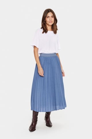 Skirt A-shape China Blue