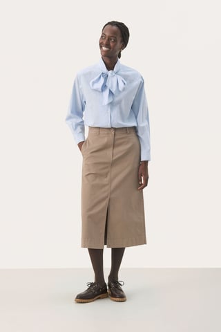 Skirt A-Line Desert Taupe