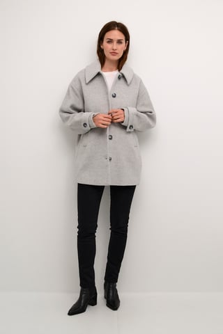 Jas Oversize fit Grey Melange