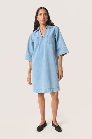 Jurk Casual fit Light Blue Denim 
