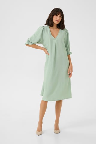 Jurk Regular fit green