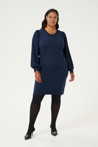Jurk Regular fit dark blue