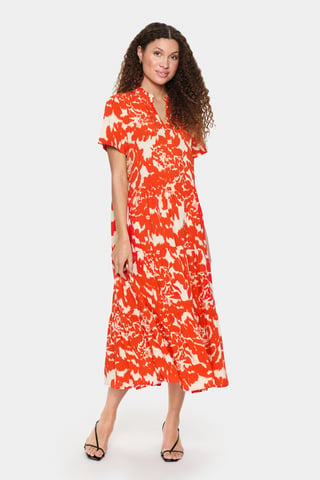 Dress A-shape Poinciana Water Blooms