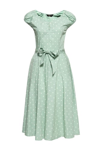 Queen Kerosin Damen Swing Kleid mint