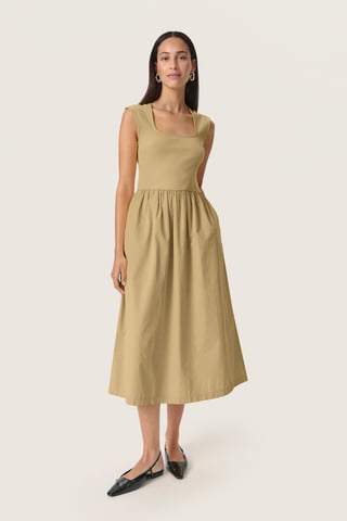 Jersey jurk Feminine beige