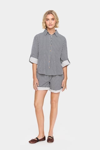 Long sleeved shirt Loose fit Ice Nightsky Stripe