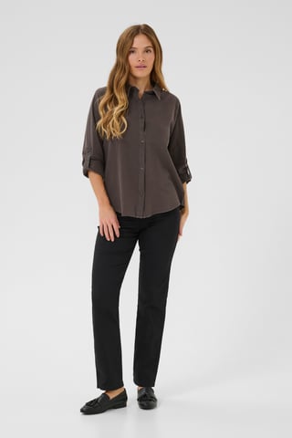 Long sleeved shirt Regular fit Black Oyster