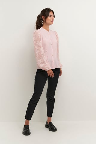 Long sleeved shirt Relaxed fit Pale Mauve