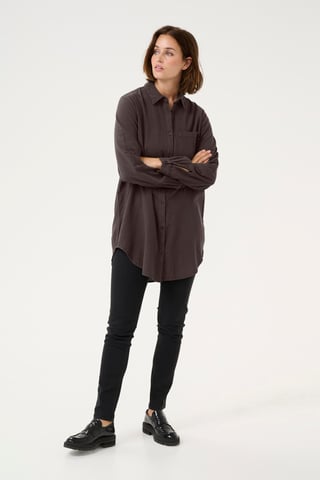 Long sleeved shirt Loose fit Black Oyster