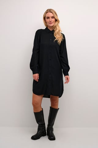 Long sleeved shirt Loose fit Black Deep