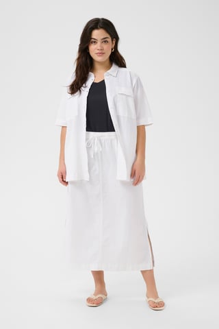 Short sleeved shirt Loose fit Chalk
