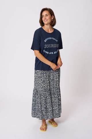 T-shirt Oversize fit Midnight Marine
