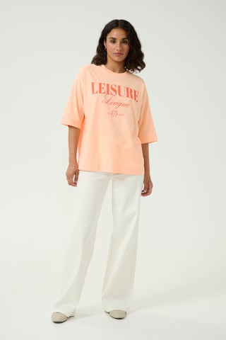T-shirt Loose fit Peach Nectar