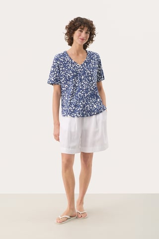 T-shirt Relaxed fit Oceana Graphic Print blue white
