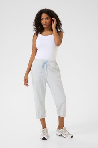 Pants Suiting Relaxed fit Nantucket breeze/White stripe light blue