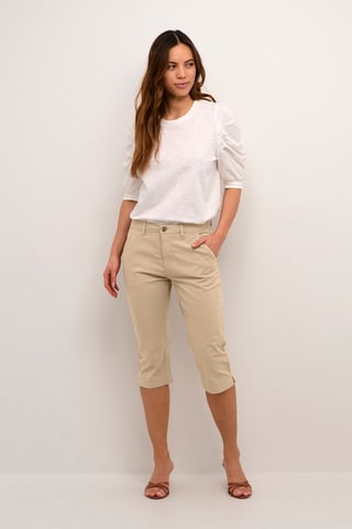Capri pants Slim/ Regular fit Dune