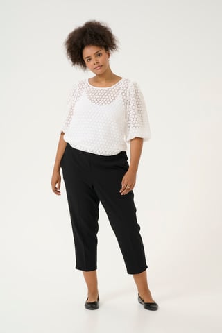 Pants Suiting Regular fit Black Deep