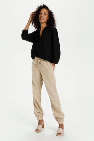 Pants Suiting Relaxed fit Classic Sand