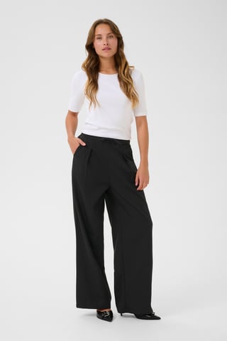 Casual pants Regular fit Black Deep CC.