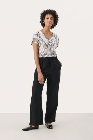 Casual pants Casual fit Black