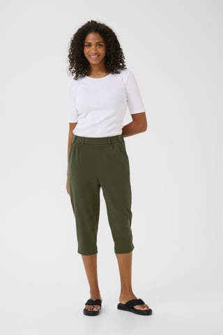Pants-knitted Regular fit Forest Night