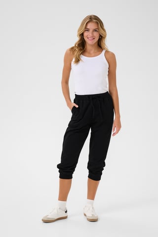 Casual pants Regular fit Black Deep