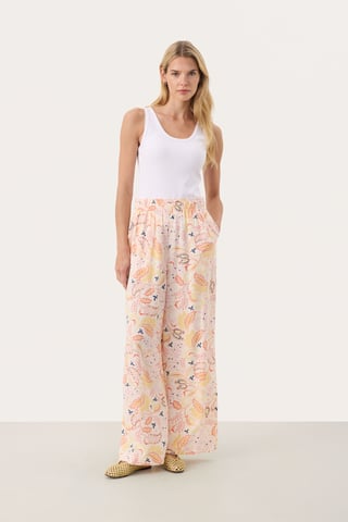 Casual pants Easy fit Multi Paisley Print