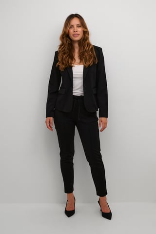 Casual pants Casual fit Black
