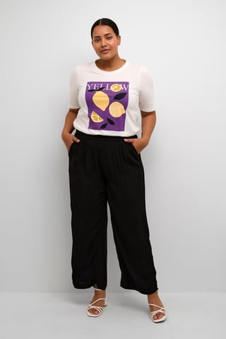 Casual pants Loose fit Black Deep