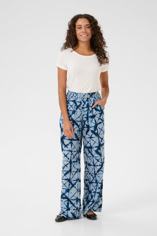 Casual pants Relaxed fit Blue Batik