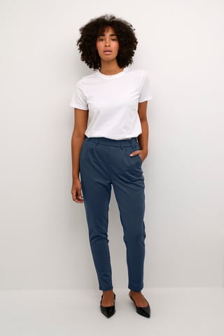 Pants-knitted Regular fit Midnight Marine